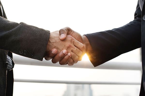 Business handshake collaboration success concept PG5D28U